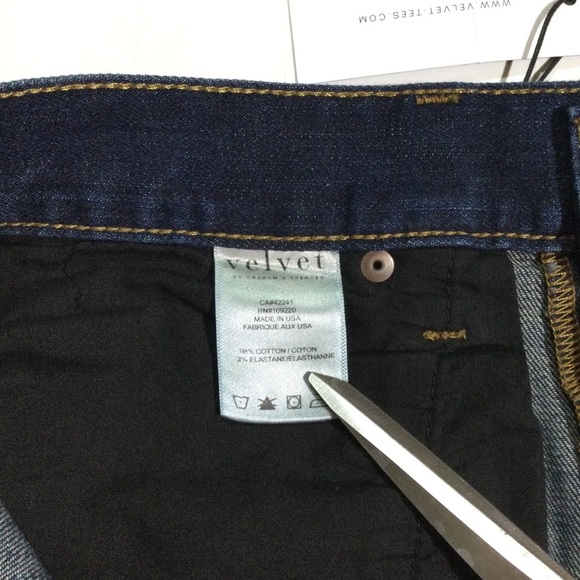 Velvet Size 30 X 32 Toni Skinny Jean High Rise - Picture 4 of 10